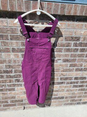 Duluth Trading Heirlom Gardening Short Overalls Size L